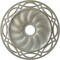 Ekena Millwork Loera Ceiling Medallion (Fits Canopies up to 6 1/4"), 26 5/8"OD x 4 1/2"ID x 1 3/8"P, Flash Gold CM26LOFLS - alternate 1